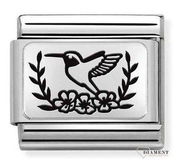 Nomination Link 925 Silver 'Koliber w kwiatach' 330111 19 ✓oryginalna biżuteria Nomination ✓ prezent dla przyjaciółki✓ prezent na urodziny✓ prezent dla przyjaciółki✓ Biżuteria Nomination ✓Wymarzony prez.jpg